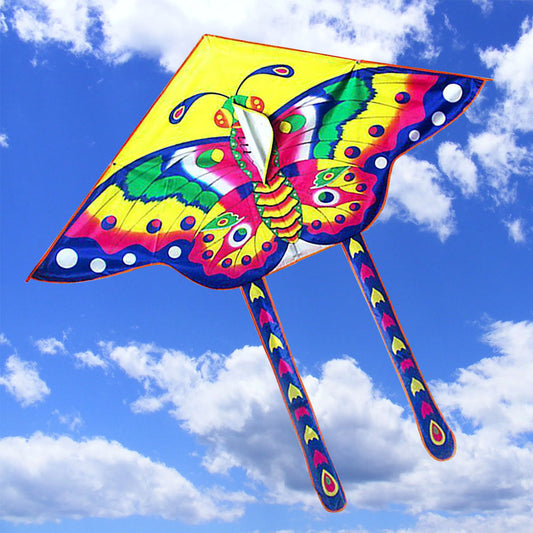 Butterfly Kite With Handle Line Toy