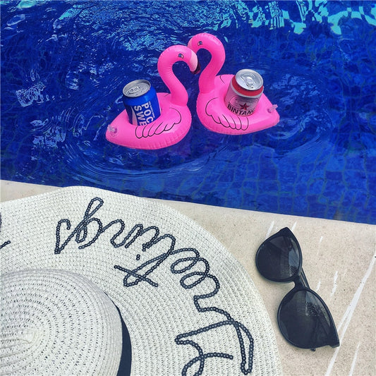 Flamingo Floating Drink Cup Holder for Swimming Pool