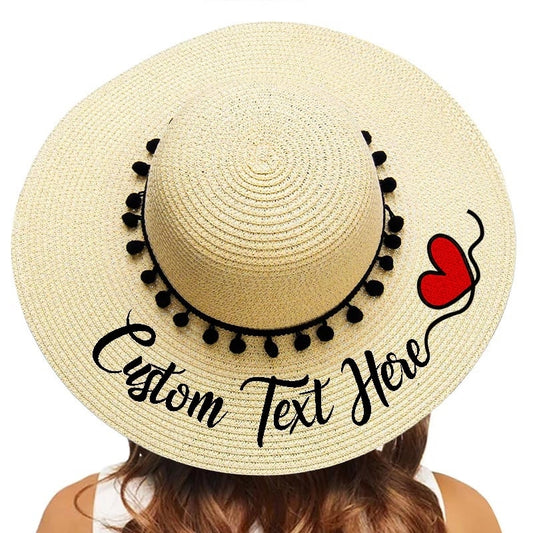 Custom Text Logo Your Name Hat